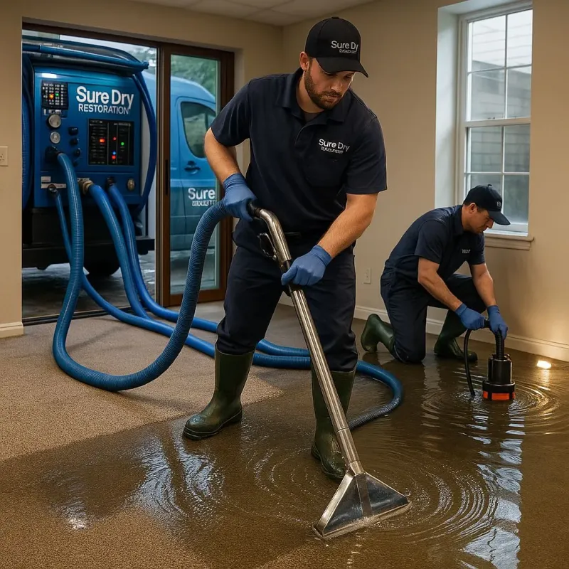Water Extraction and Removal process in Ossipee, NH